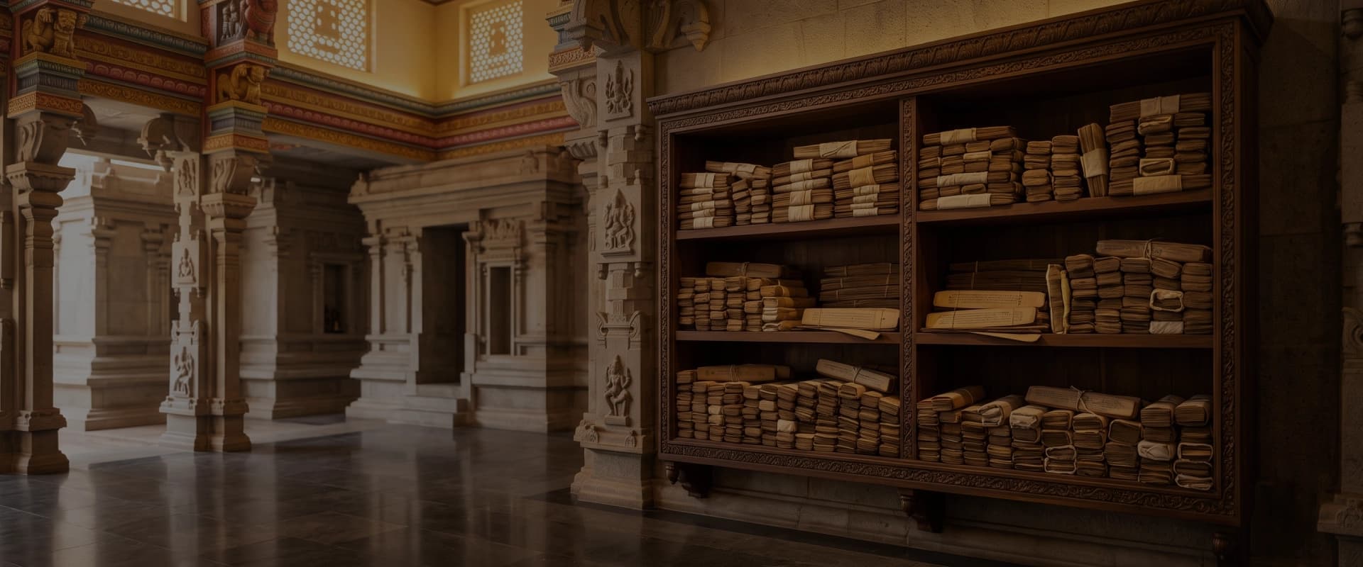 Ancient Palm-Leaf Manuscript Library